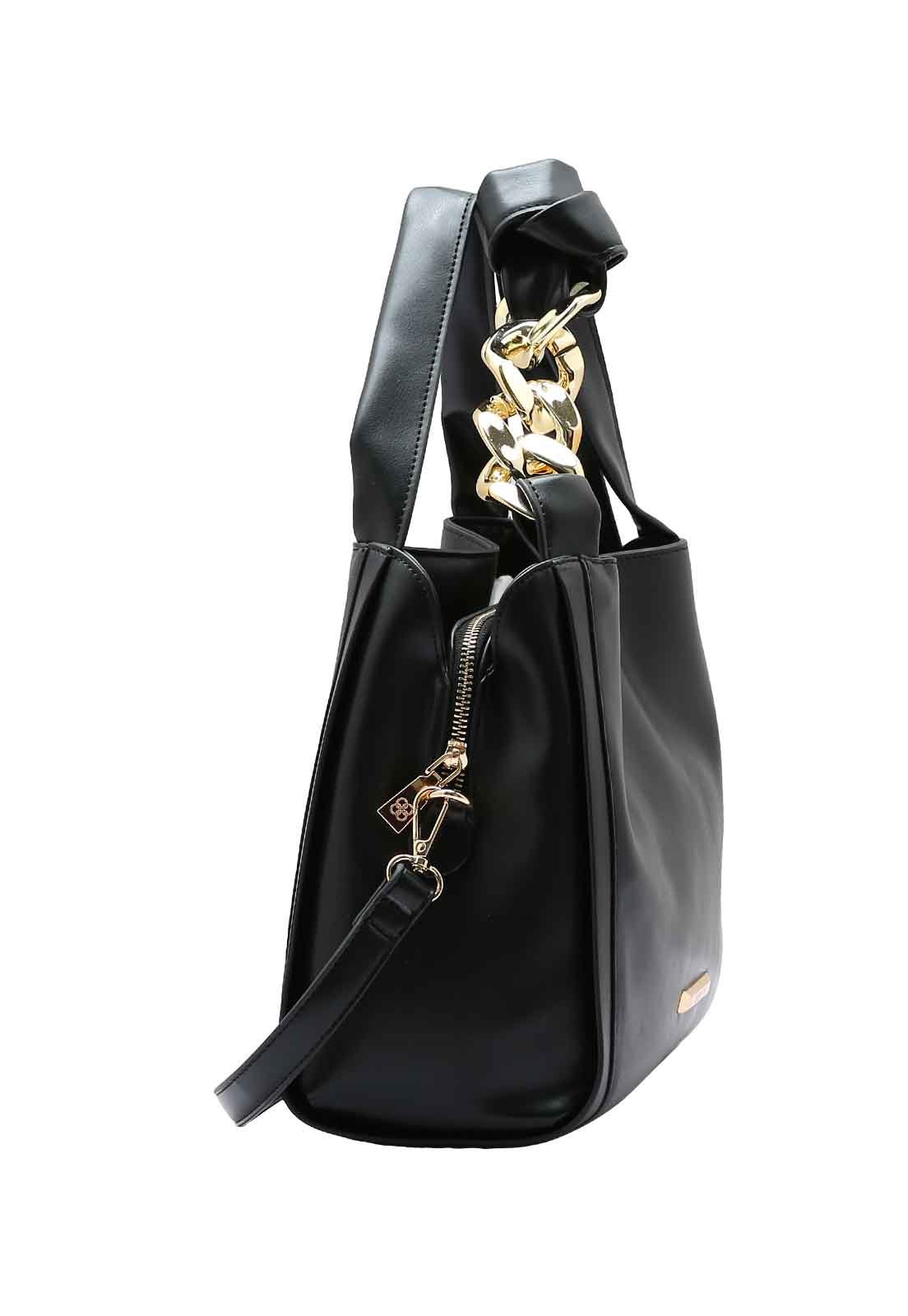 Bolsa Feminina Chenson Original Contemporâneo Mão 3485059 Preto 2