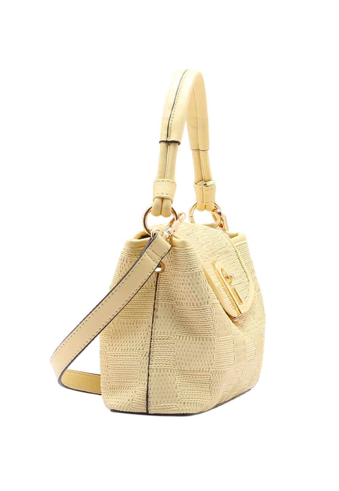 Bolsa Feminina Chenson Original Mix Texturas Mão 3485001 Amarelo 2