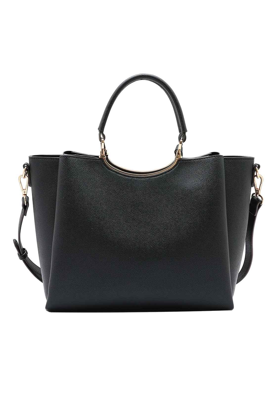 Bolsa Feminina Chenson Original New Clássico Mão 3484996 Preto 3