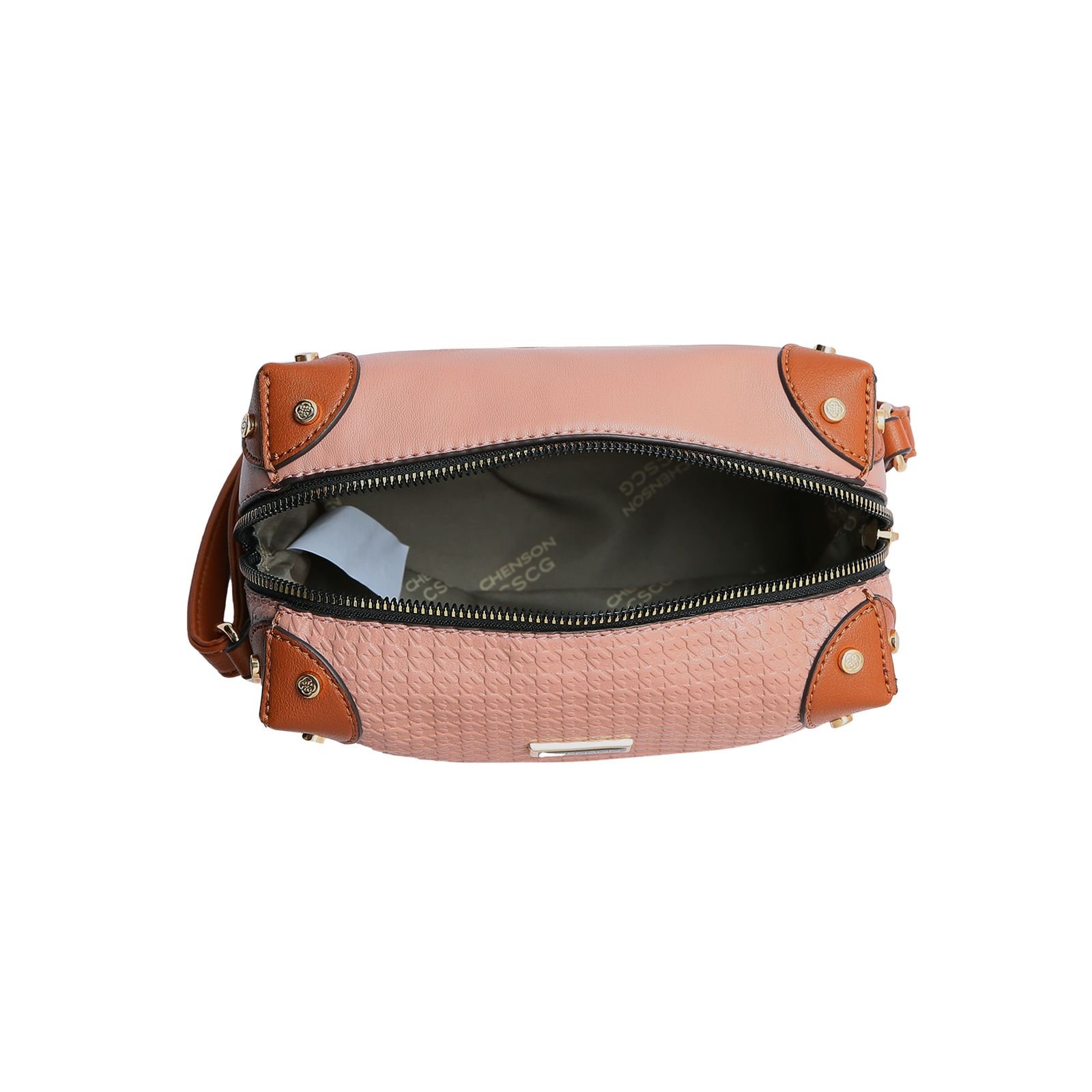 Bolsa Feminina Chenson Textura Delicada 3484671 Rosa 4