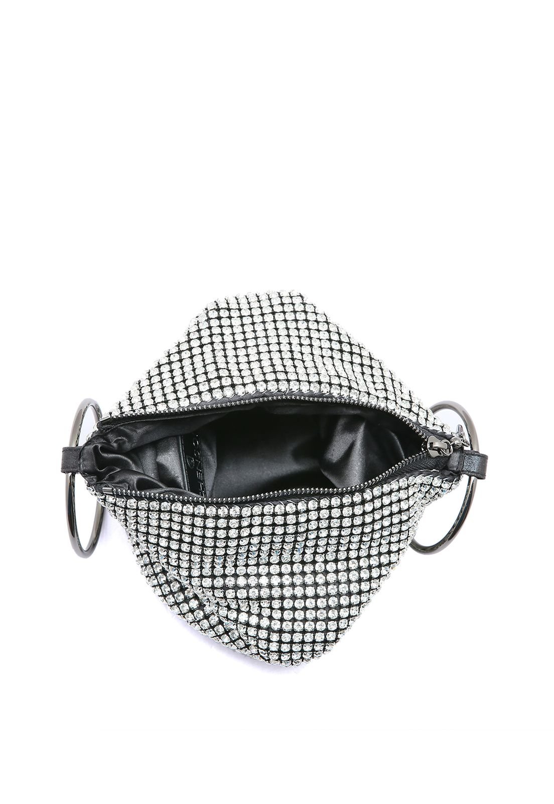 Bolsa de Festa Glamour 3184260 Preto 4