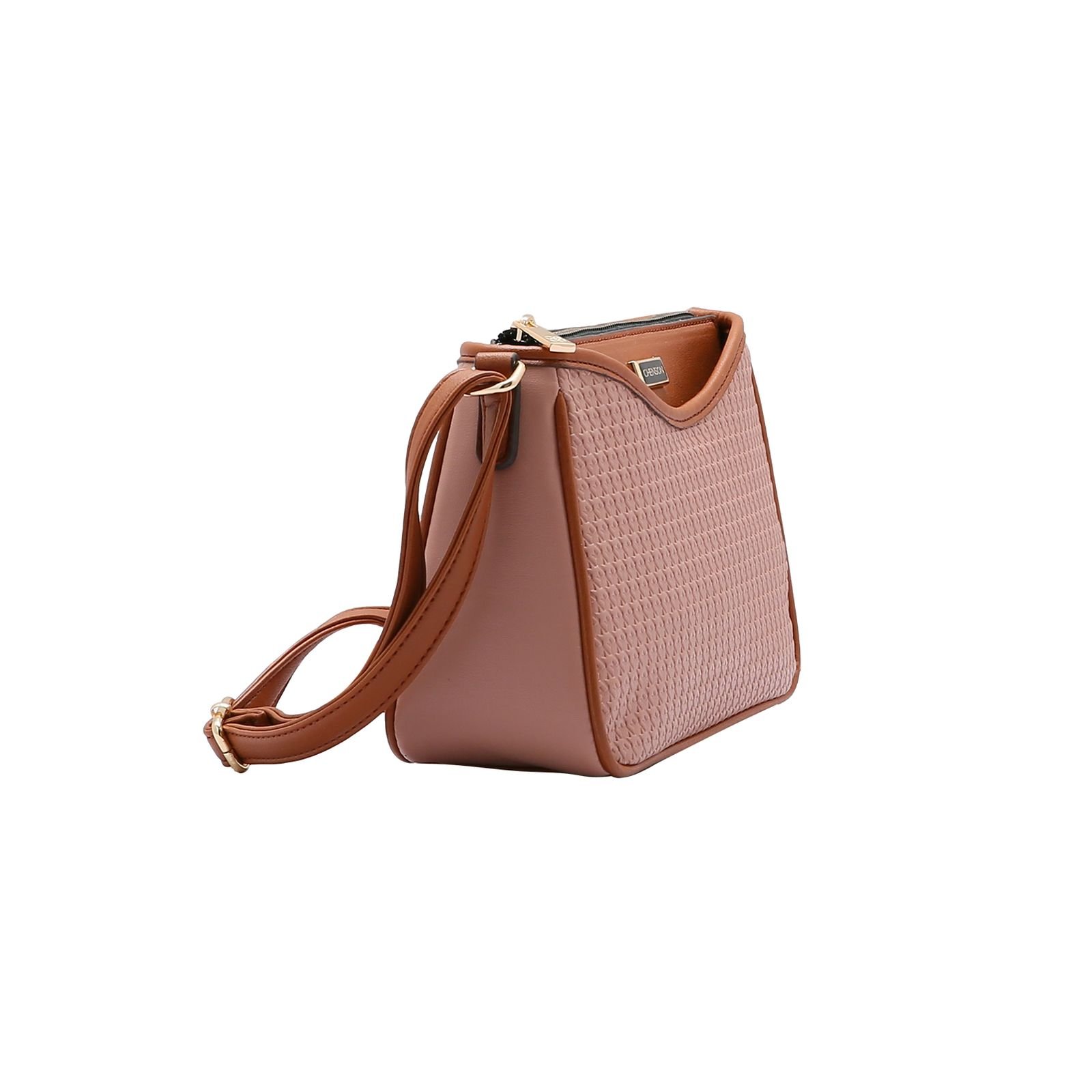 Bolsa Feminina Chenson Textura Delicada 3484670 Rosê 2