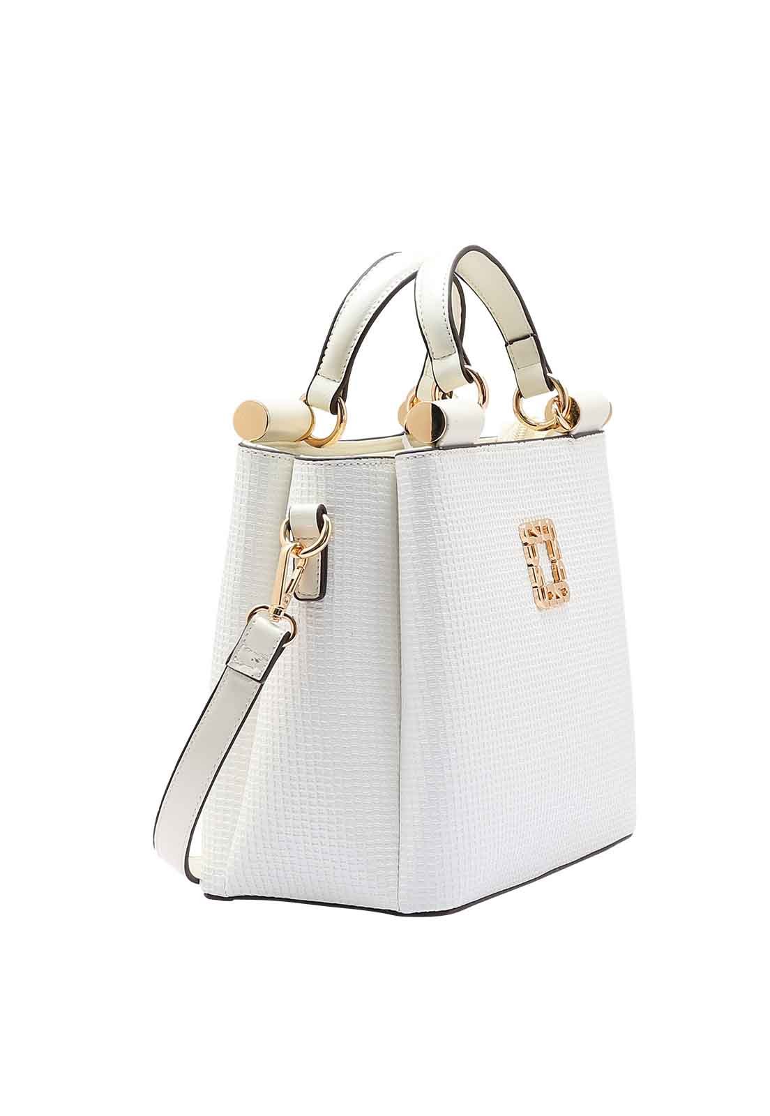 Bolsa Feminina Chenson Original Perolado Chic Mão 3485062 Off White 2