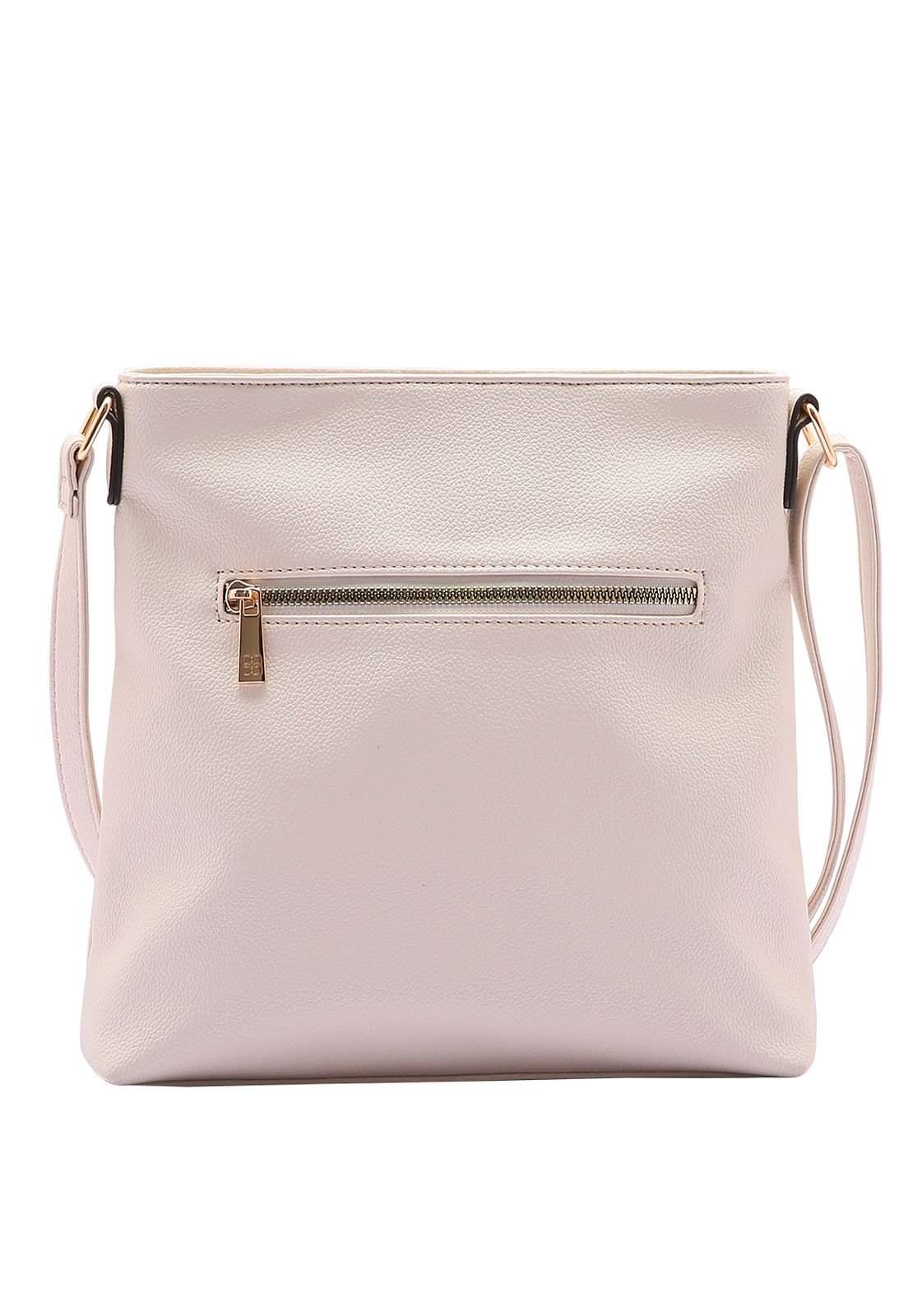 Bolsa Feminina Transversal 3484116 Branco Off 3