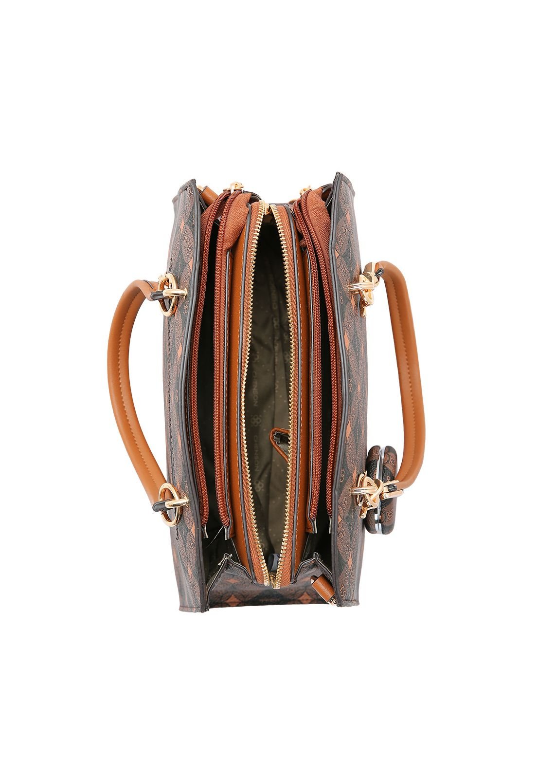 Bolsa Feminina Chenson Monograma Contemporâneo 3485376 Preto 4