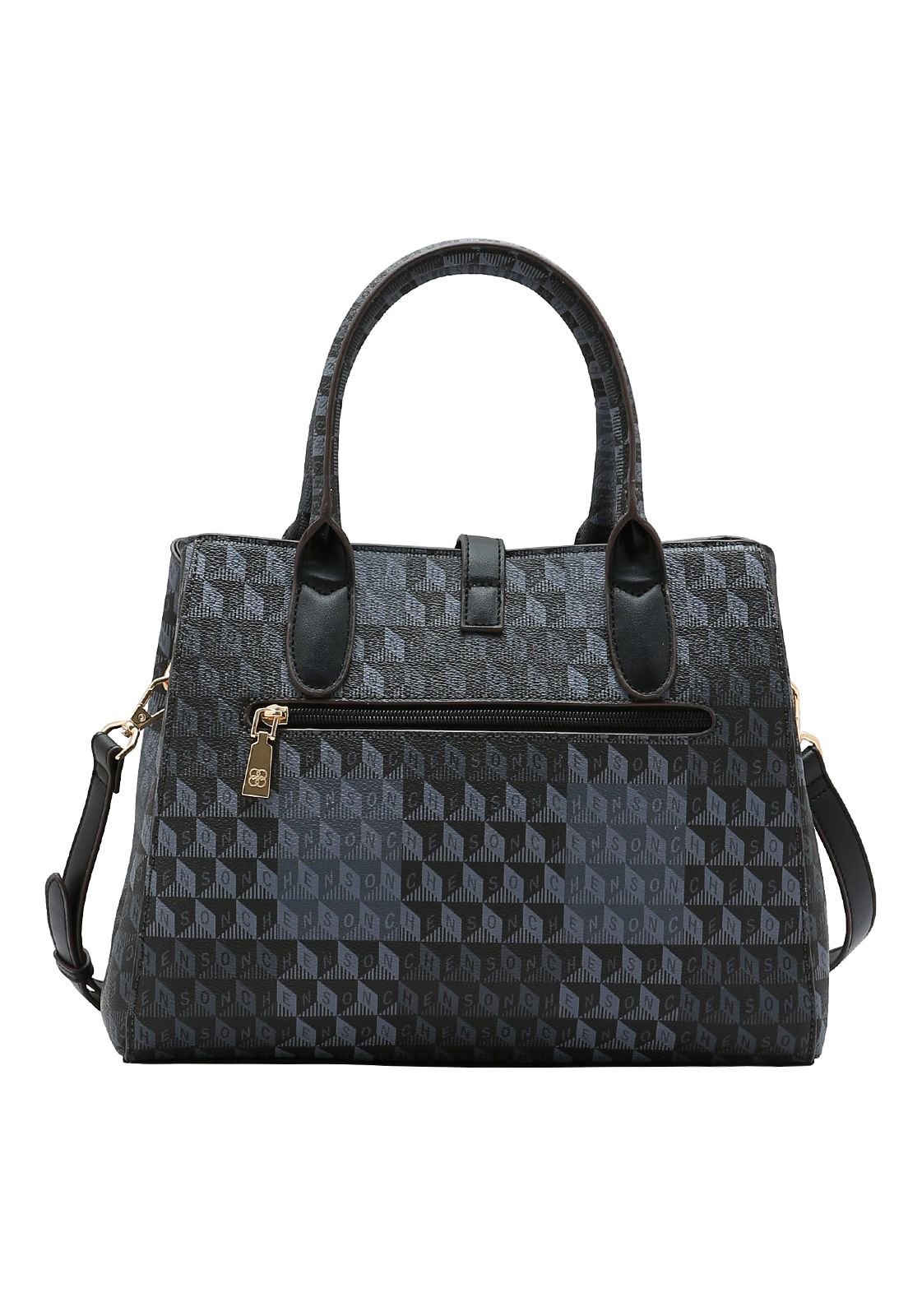 Bolsa Feminina Chenson Tridimensional 3485423 Preto 3