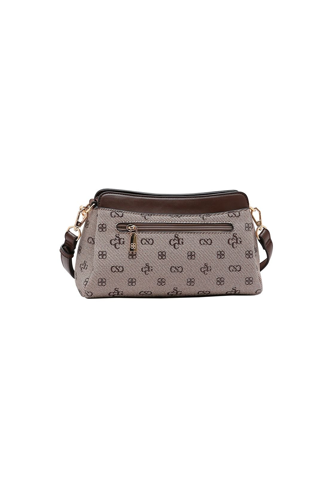 Bolsa Feminina Chenson Monograma Atemporal 3485416 Café 3
