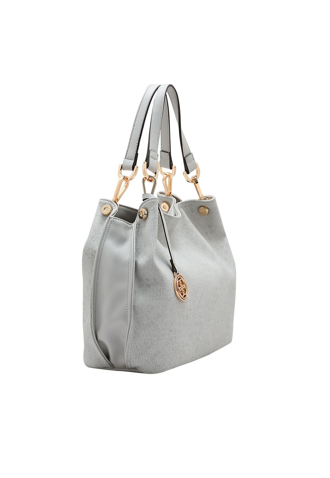 Bolsa Feminina Chenson Confort Chic 3485437 Cinza 2