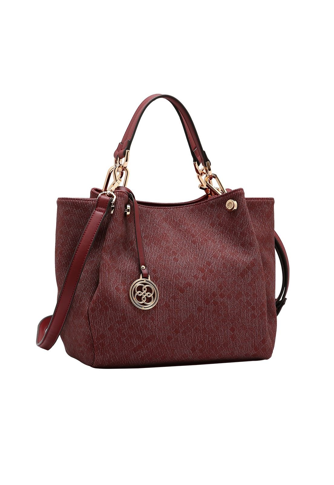 Bolsa Feminina Chenson Confort Chic Tote 3485436 Vinho 1