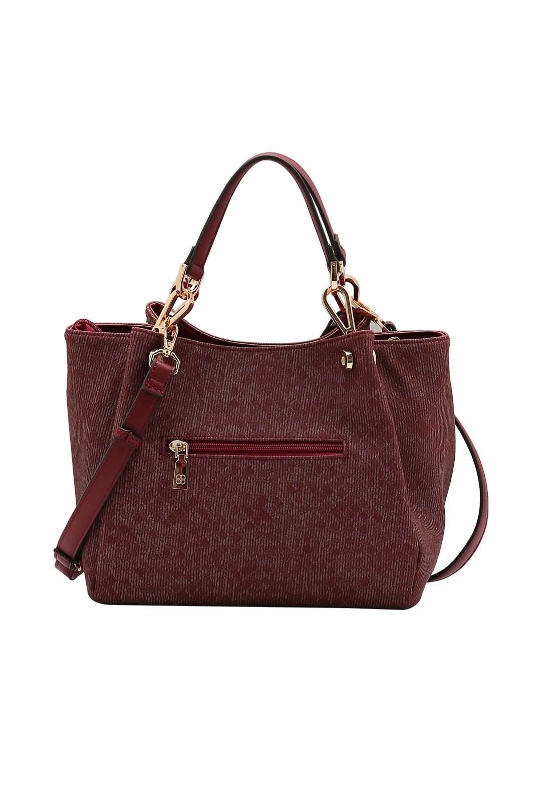 Bolsa Feminina Chenson Confort Chic Tote 3485436 Vinho 3