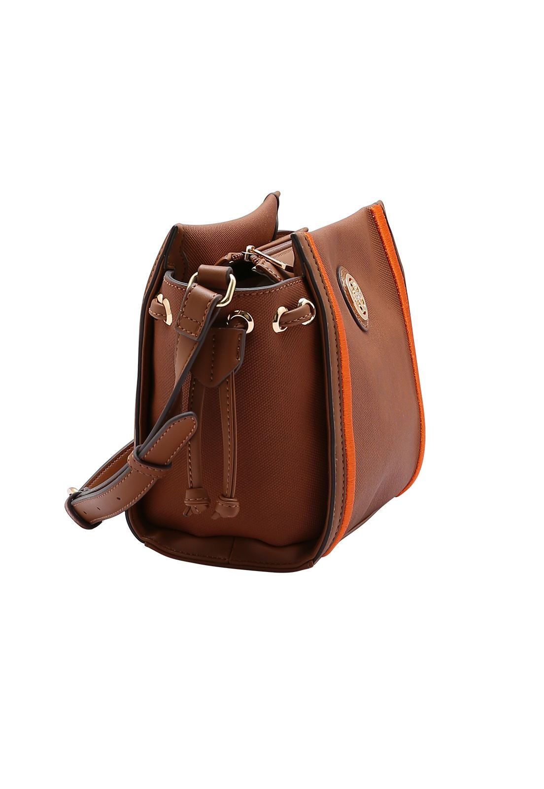 Bolsa Feminina Chenson Texturizado 3485124 Café 2