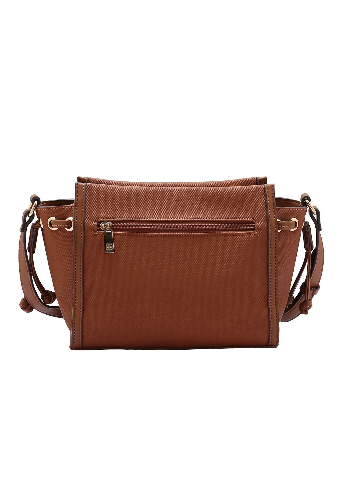 Bolsa Feminina Chenson Texturizado 3485124 Café 3