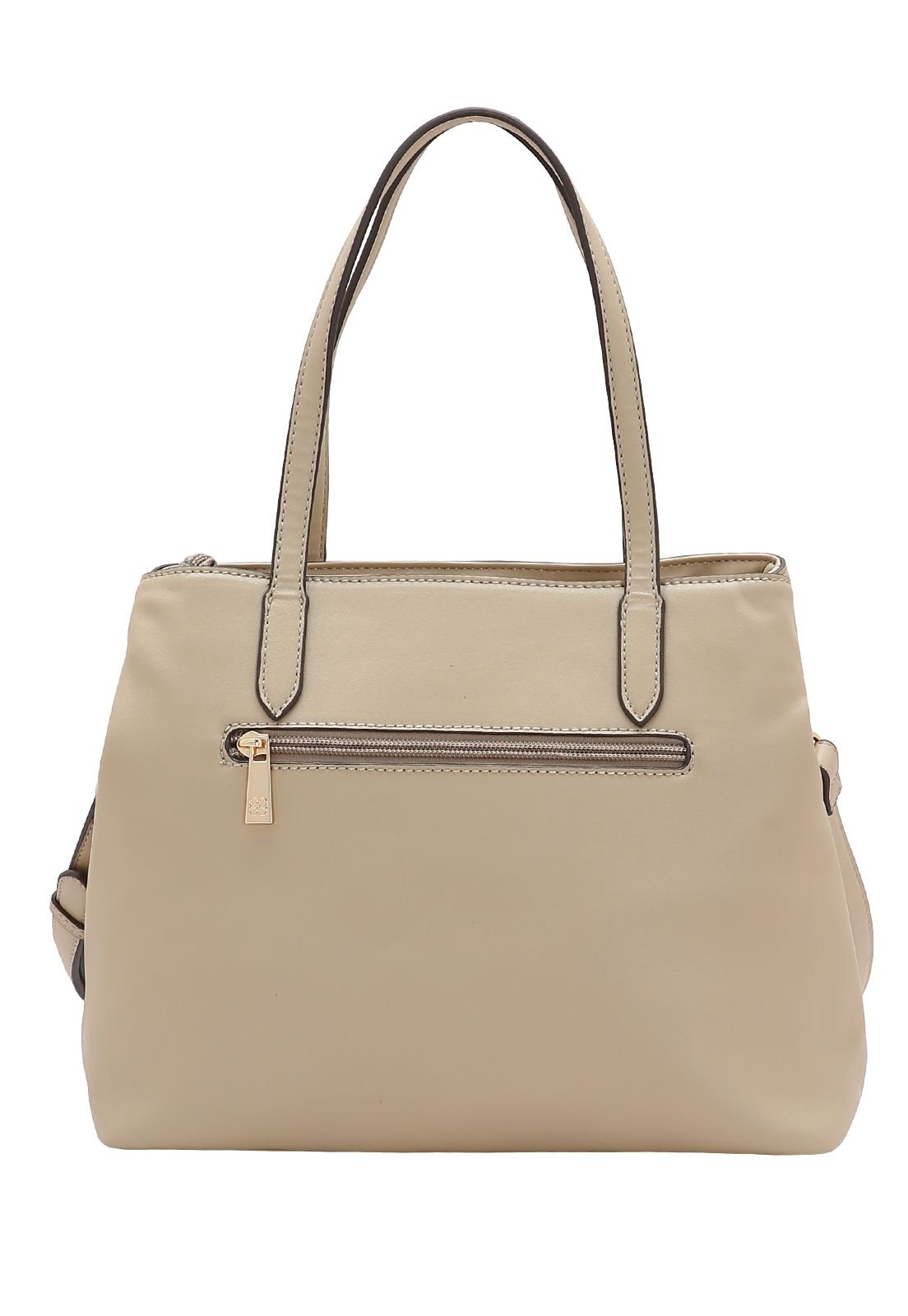 Bolsa Feminina Chenson Matelassê Diagonal 3485248 Bege 3