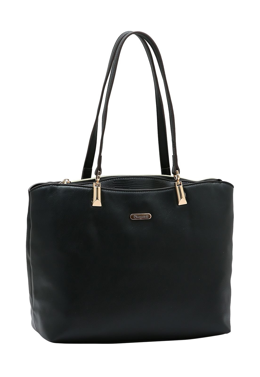 Bolsa Feminina Chenson Detalhe Croco 3485250