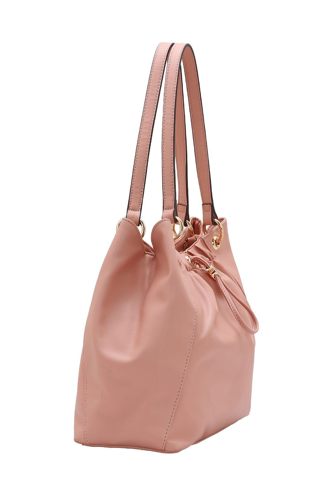 Bolsa Feminina Chenson Detalhe Franzido 3485253 Rosa 2