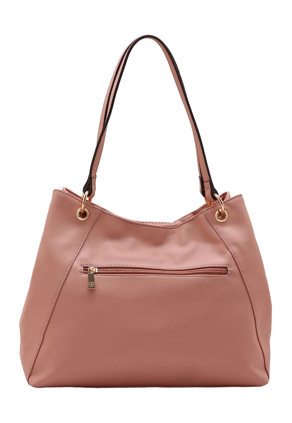Bolsa Feminina Chenson Detalhe Franzido 3485253 Rosa 3
