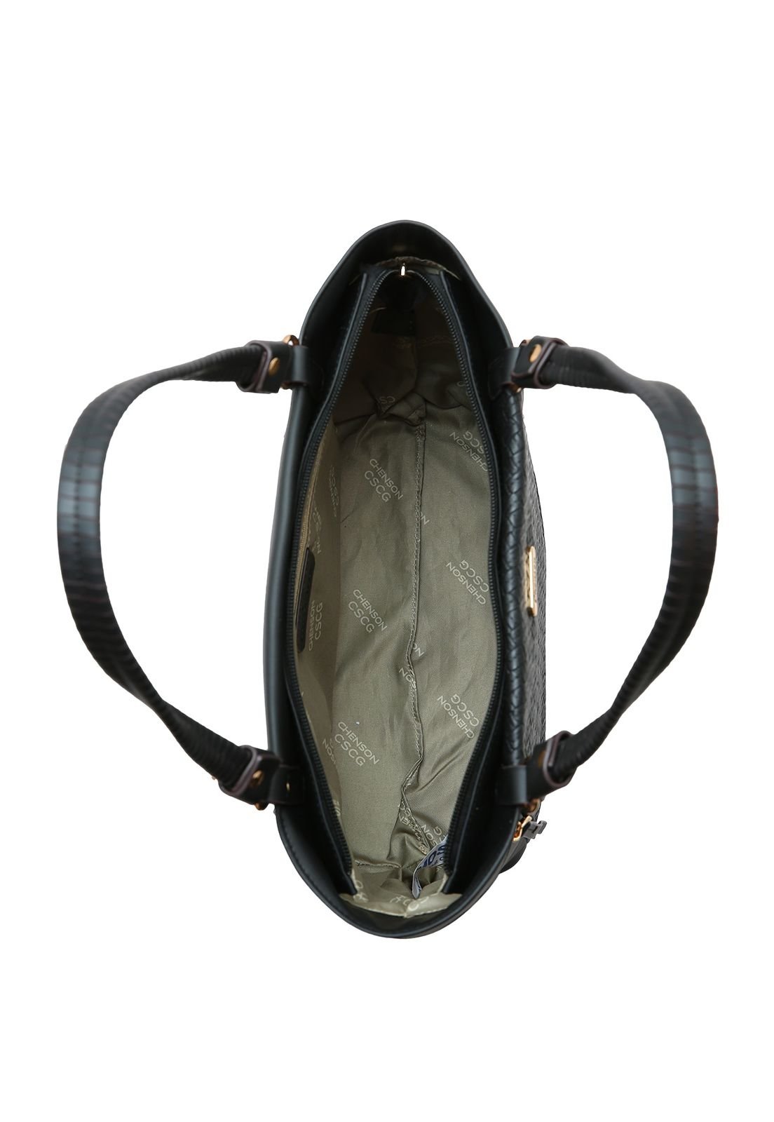 Bolsa Feminina Chenson Hobo Chic 3485270 Preto 4