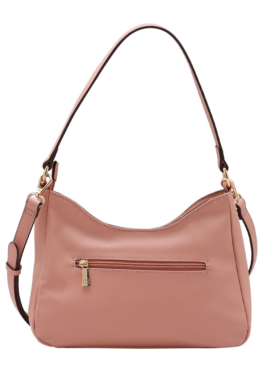 Bolsa Feminina Chenson Detalhe Franzido 3485254 Rosa 3