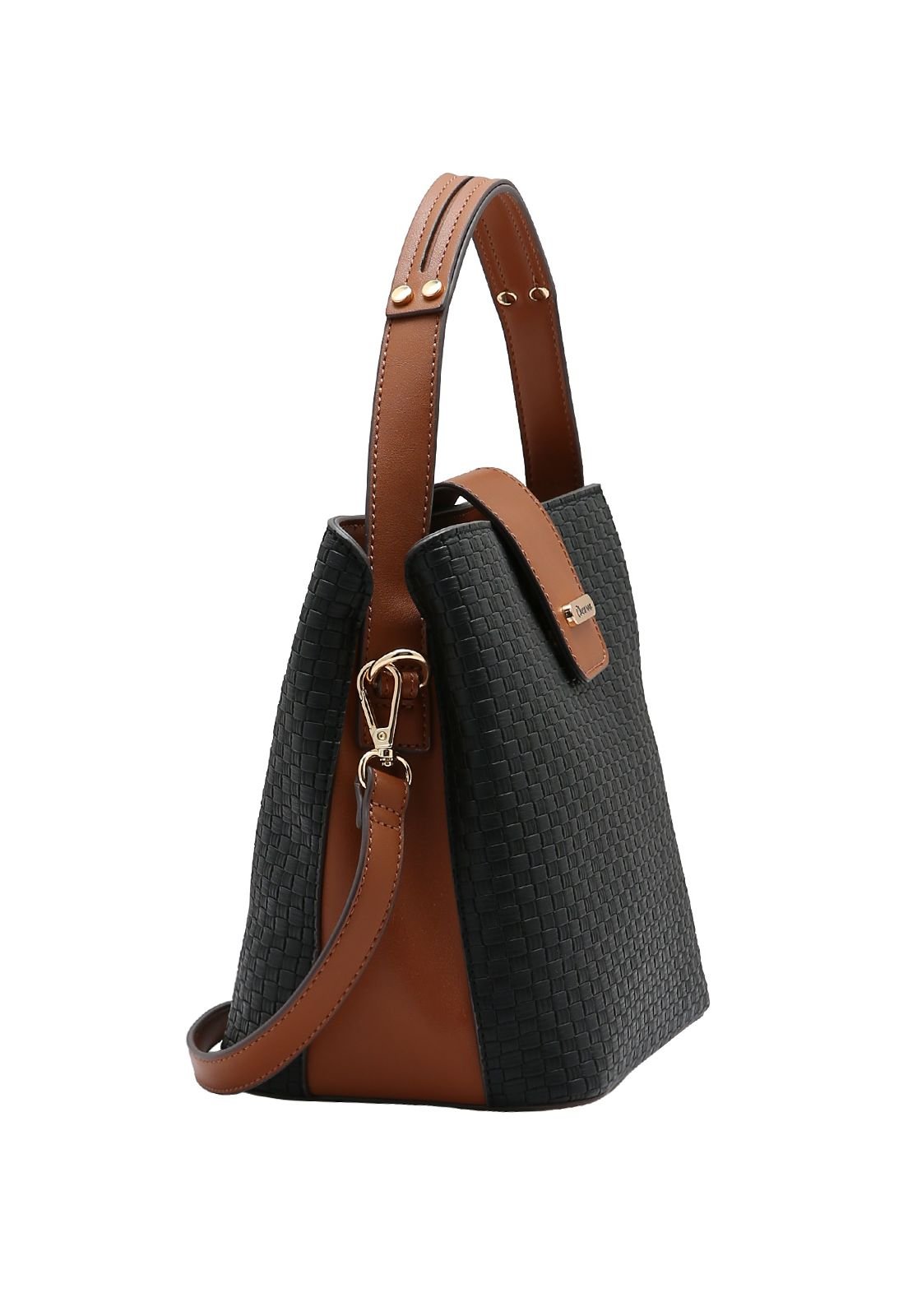 Bolsa Feminina Chenson Duo Colors 3485264 Preto 2