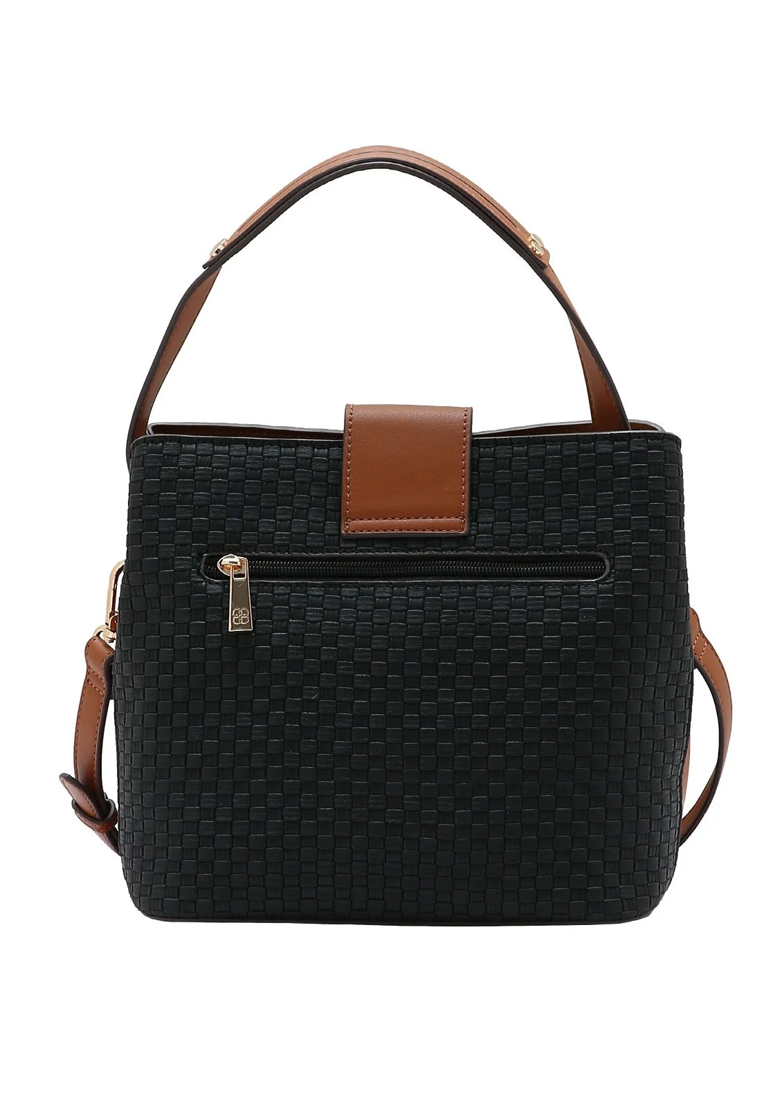 Bolsa Feminina Chenson Duo Colors 3485264 Preto 3