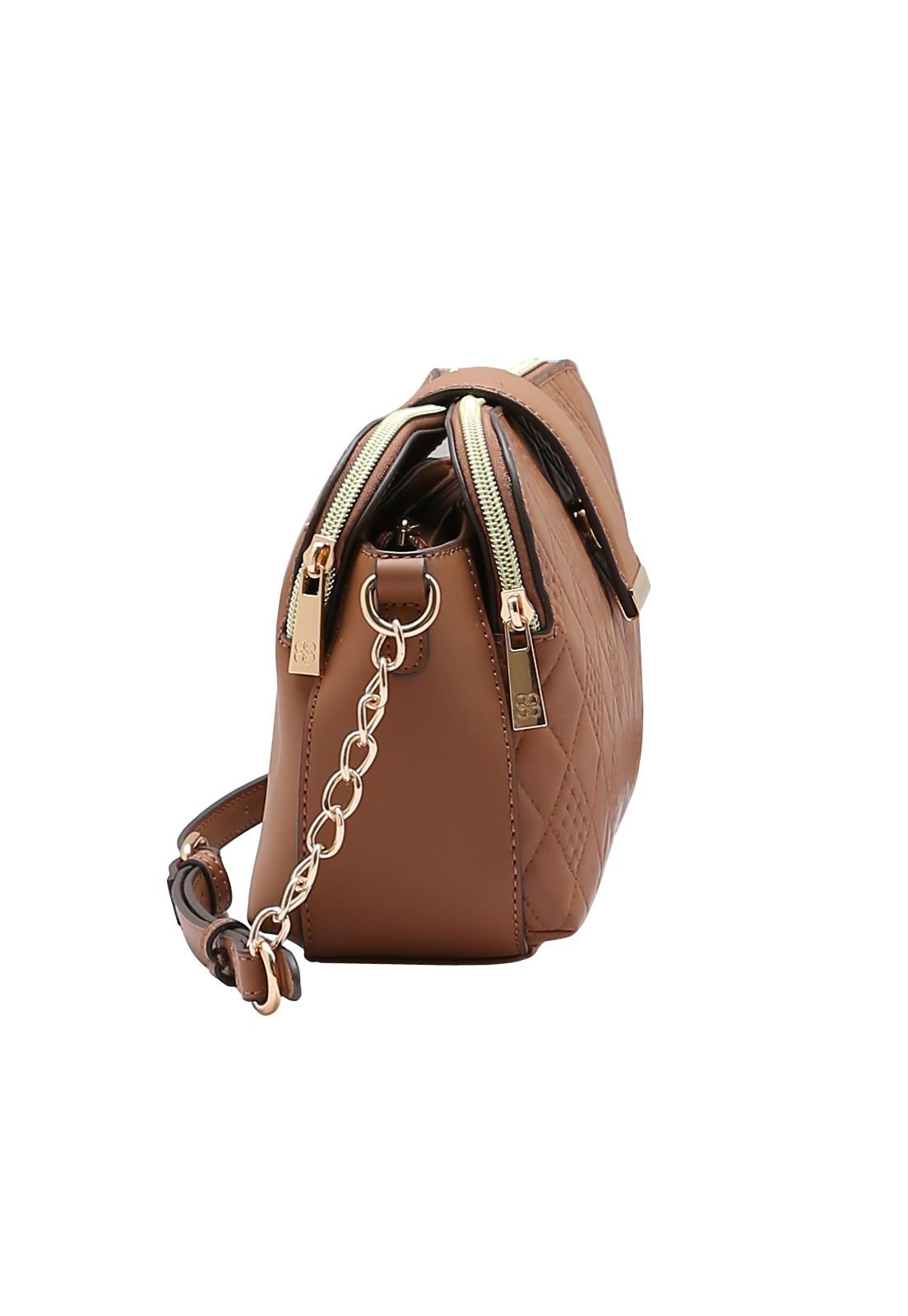 Bolsa Feminina Chenson Geométrico 3485262 Marrom 2