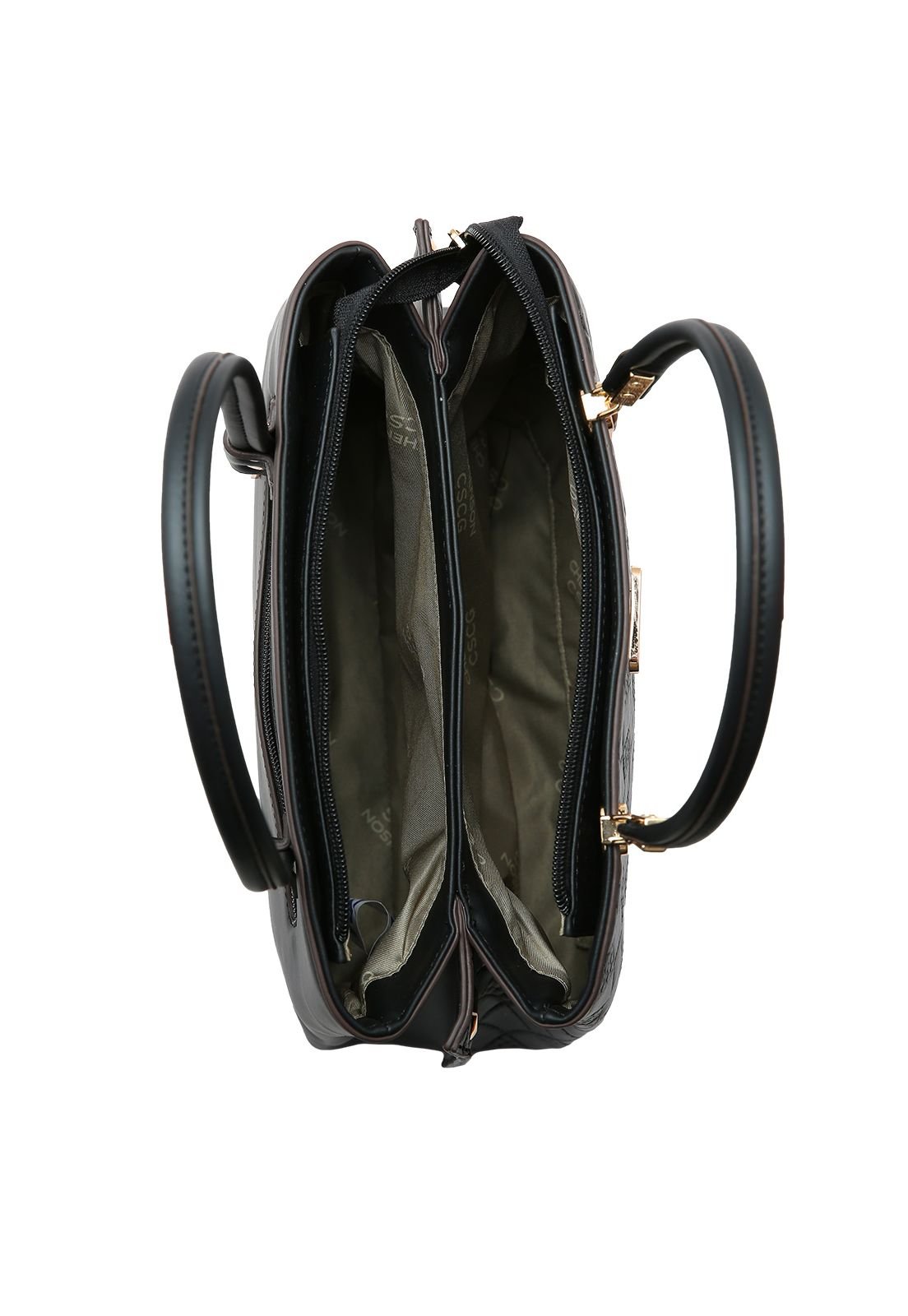 Bolsa Feminina Chenson Geométrico 3485261 Preto 4