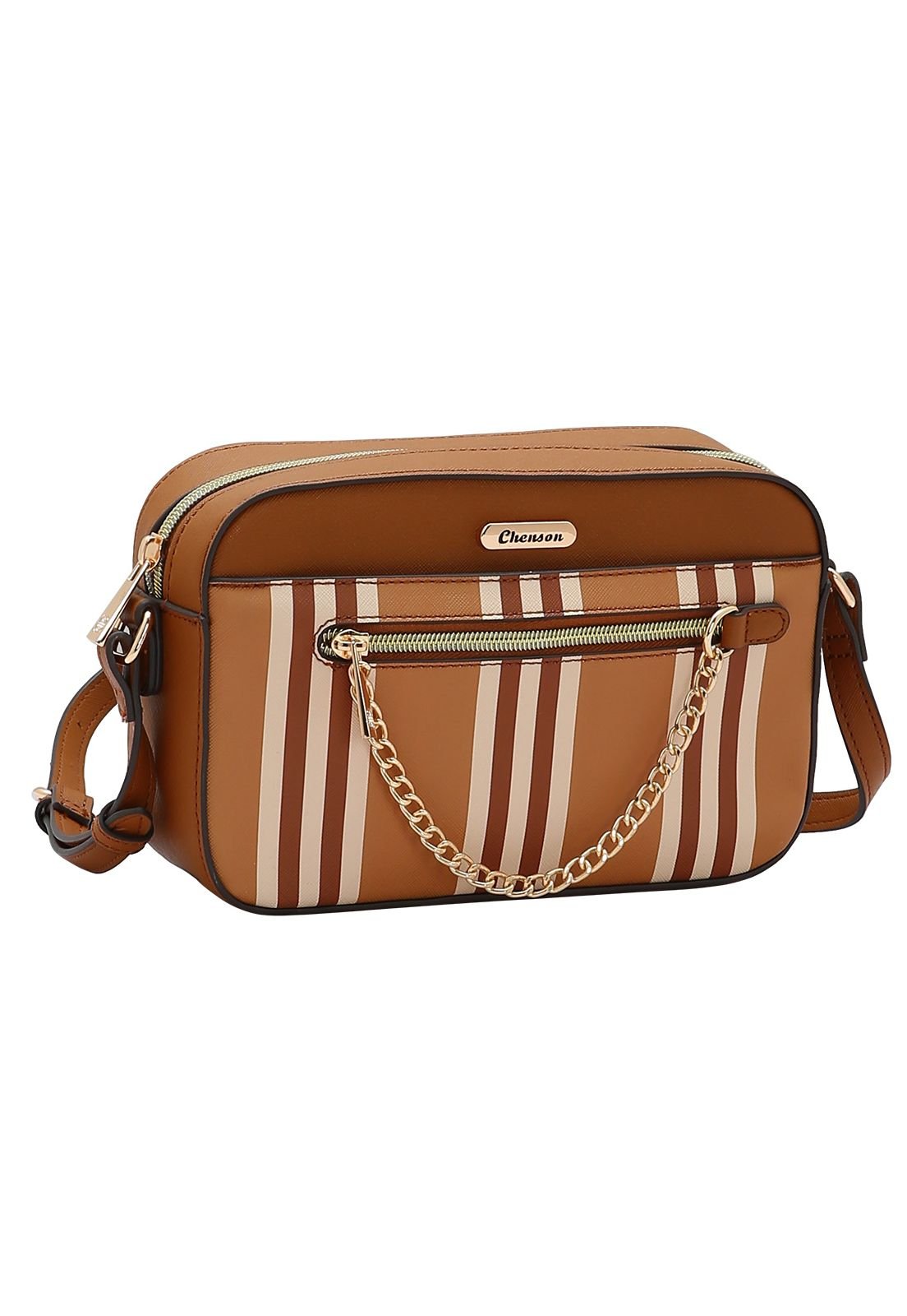 Bolsa Feminina Chenson Listras 3485274