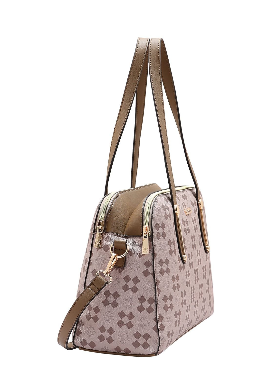 Bolsa Feminina Chenson New Elemento Gráfico 3485296 Bege 2