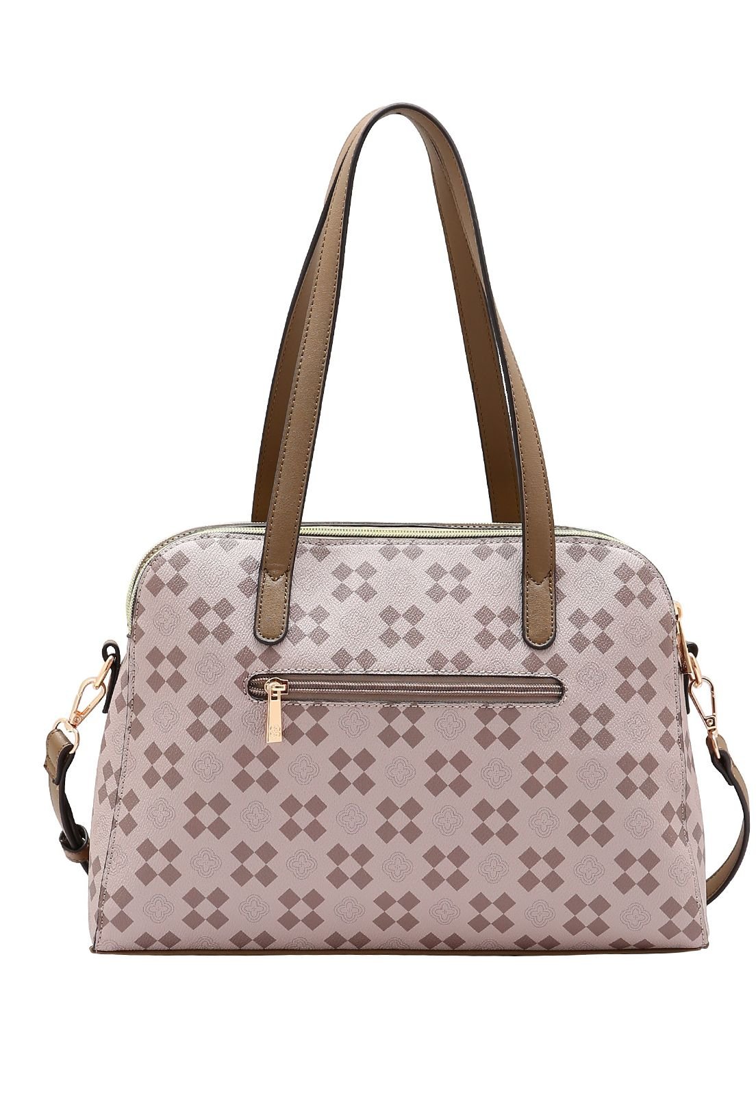 Bolsa Feminina Chenson New Elemento Gráfico 3485296 Bege 3