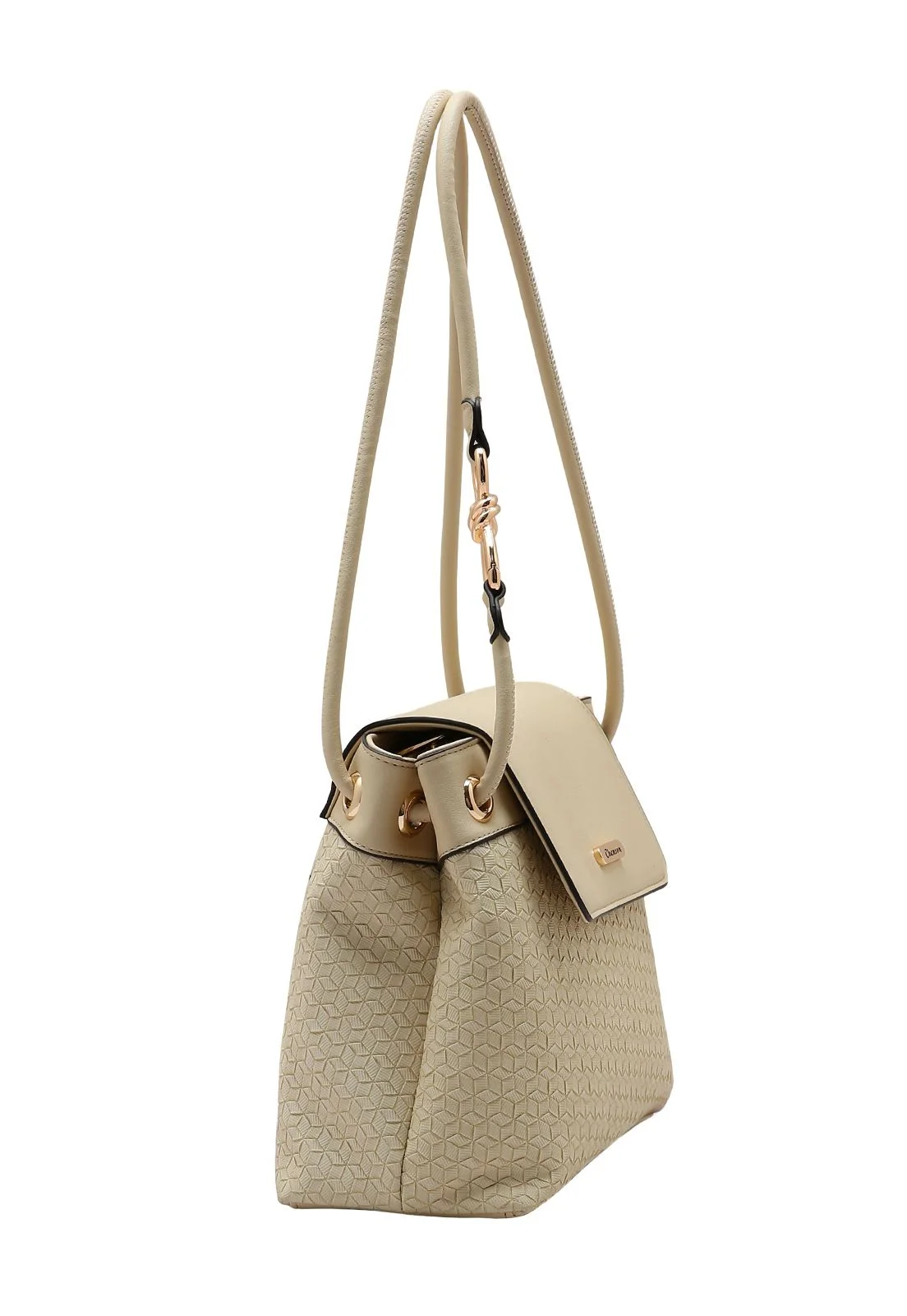 Bolsa Feminina Chenson Ferragem Chic 3485306 Bege 2