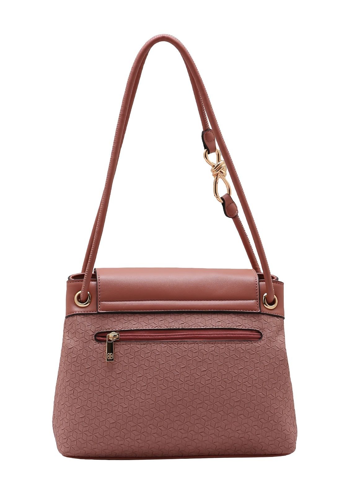Bolsa Feminina Chenson Ferragem Chic 3485306 Rosa 3