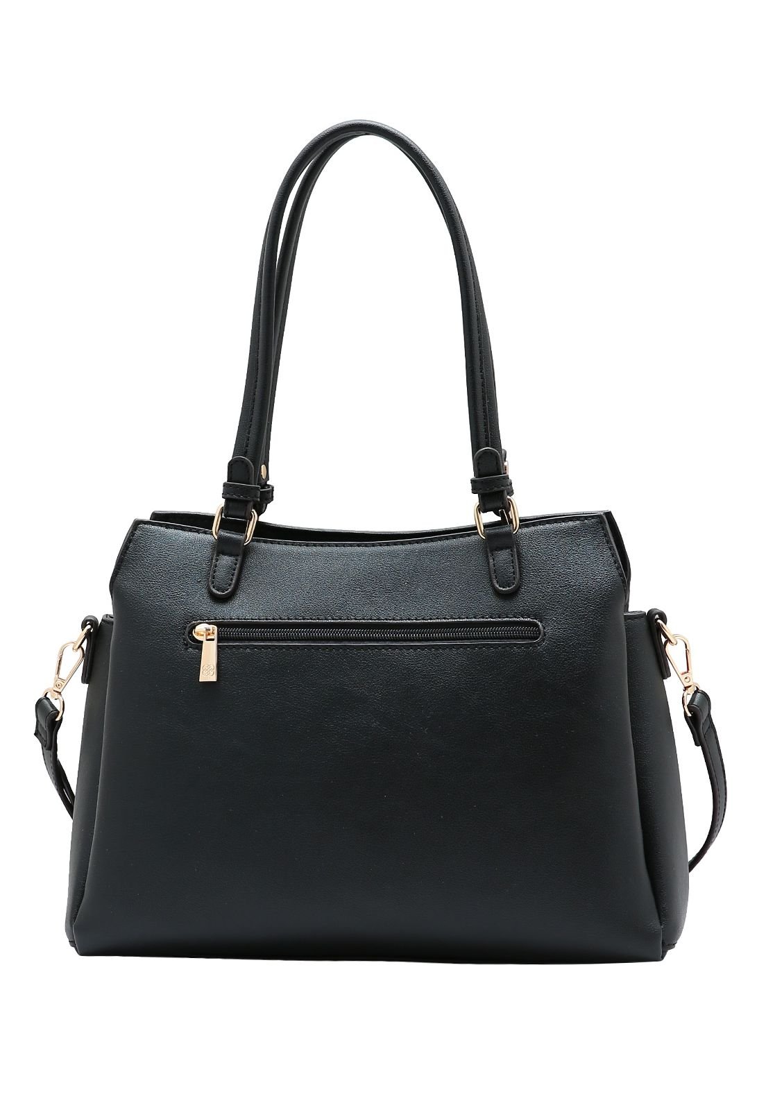 Bolsa Feminina Chenson Textura Chic 3485303 Preto 3