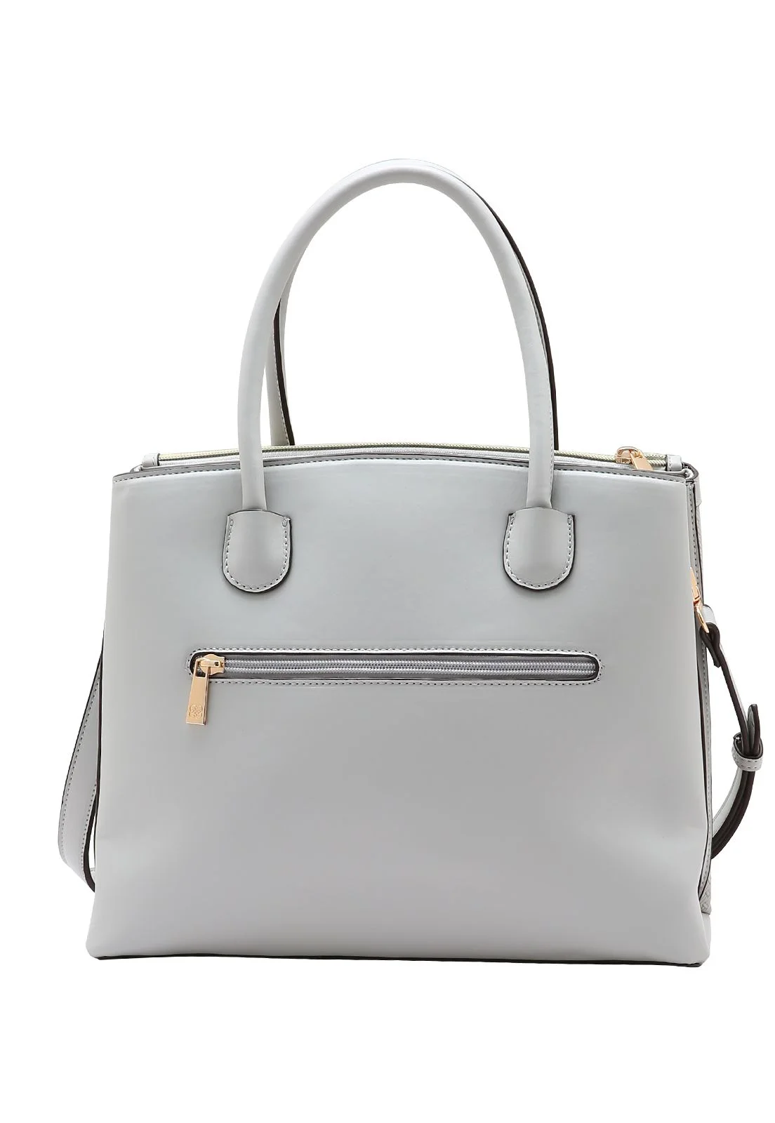 Bolsa Feminina Chenson Mini Tramas 3485331 Cinza 3