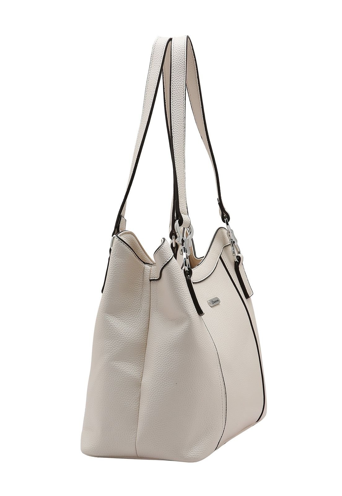 Bolsa Feminina Chenson Textura Delicada 3485328 Off White 2