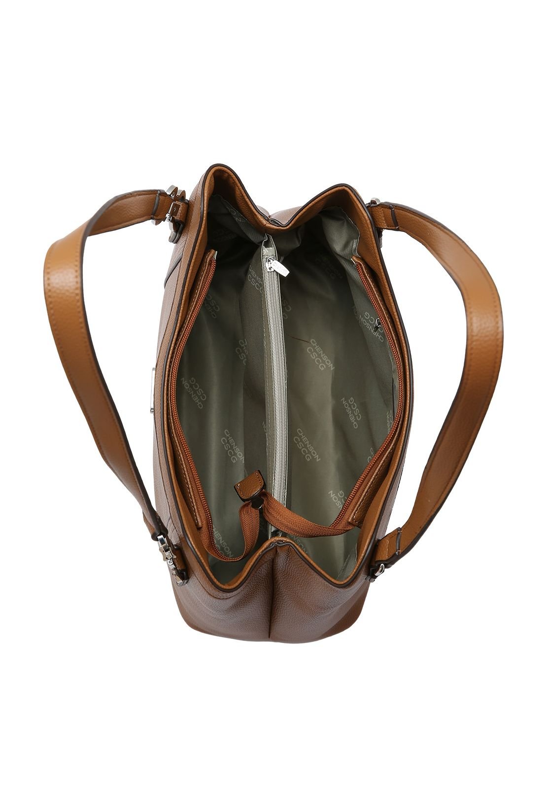 Bolsa Feminina Chenson Textura Delicada 3485328 Azul 4