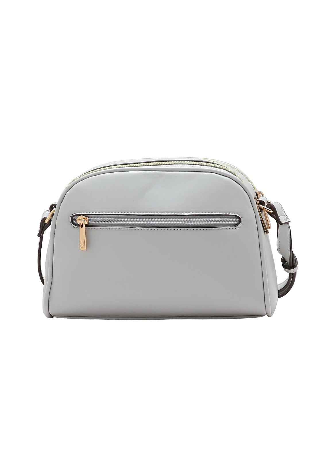 Bolsa Feminina Chenson Mini Tramas 3485332 Cinza 3