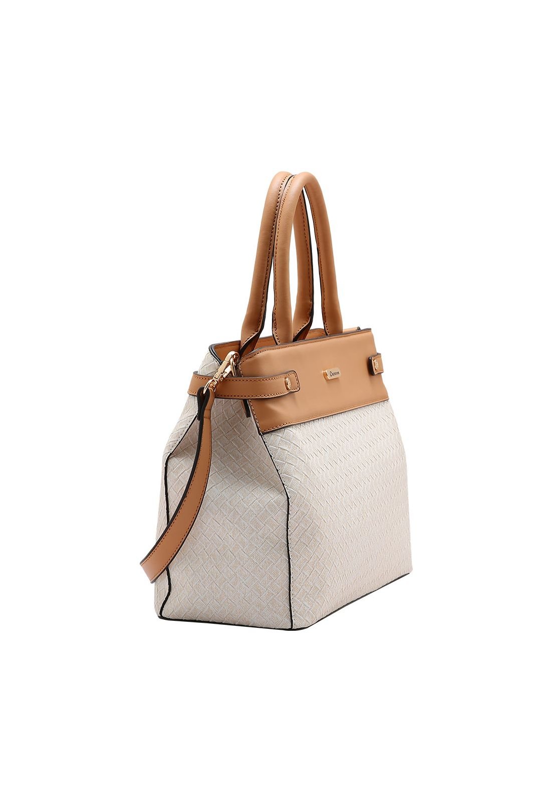 Bolsa Feminina Chenson Contrastes 3485325 Bege 2
