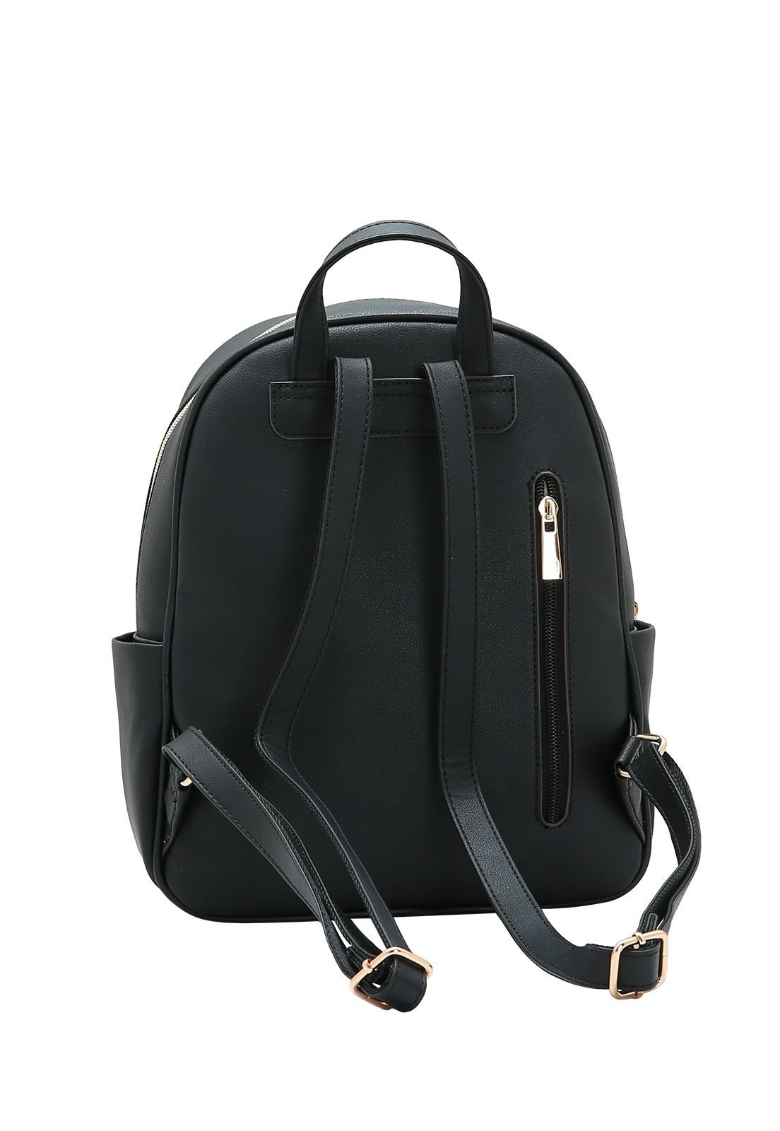 Mochila Feminina Chenson Mix De Texturas 8485266 Preto 3