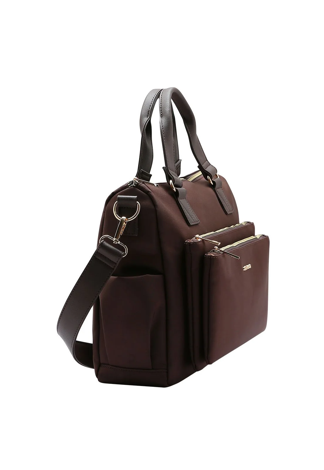 Bolsa Feminina Chenson Microfiber Casual Mão 3185114 Café 2