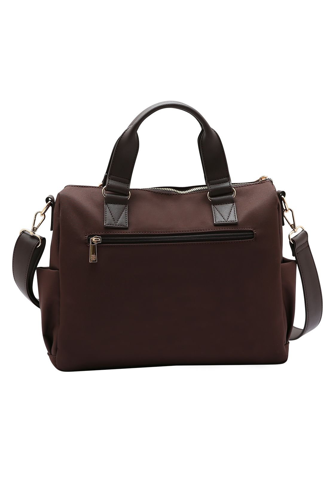Bolsa Feminina Chenson Microfiber Casual Mão 3185114 Café 3