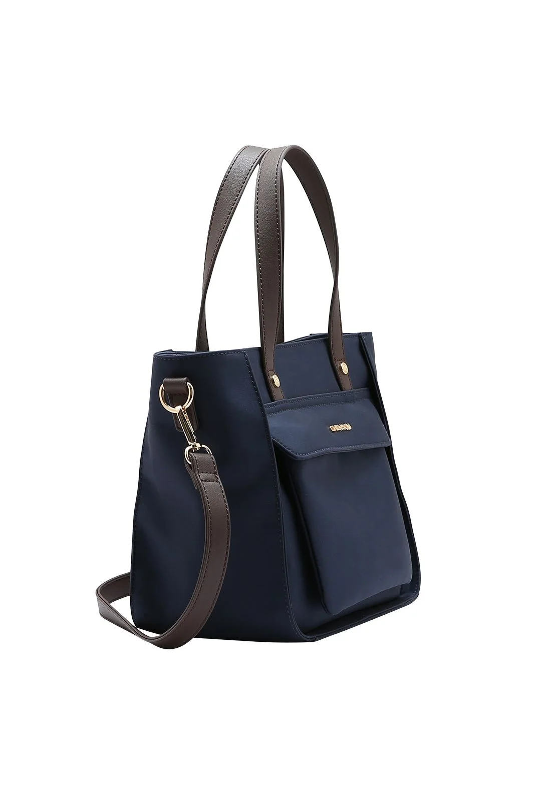 Bolsa Feminina Chenson Microfiber Casual Mão 3185115 Azul Marinho 2