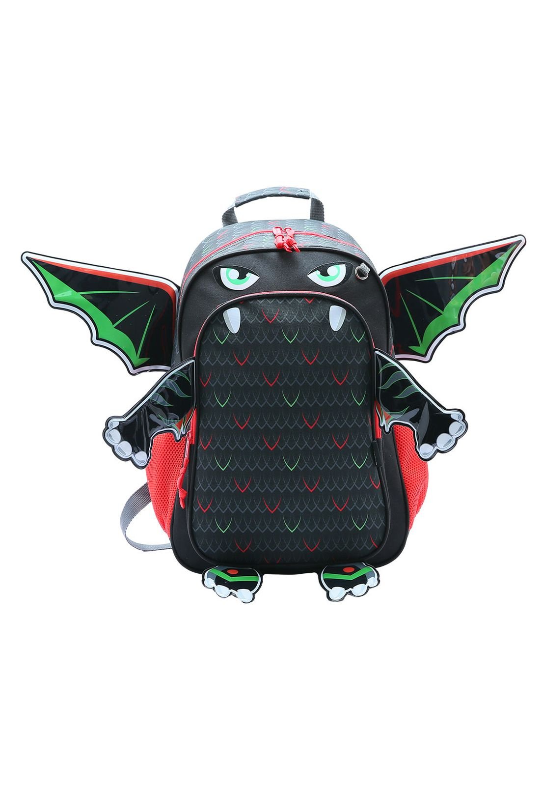 Mochila Monster Menino Preto Infantil Republic Vix 8732977