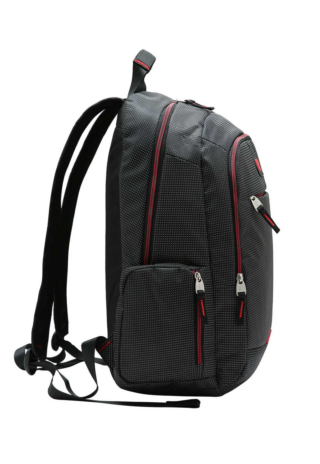 Mochila Casual Masculina Republic Vix 8760021 - 19.0" Preto 2
