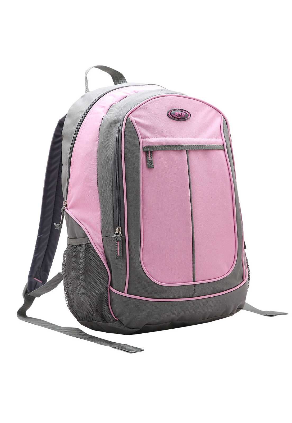 Mochila Escolar Juvenil Republic Vix 8720432 Preto/Azul 6