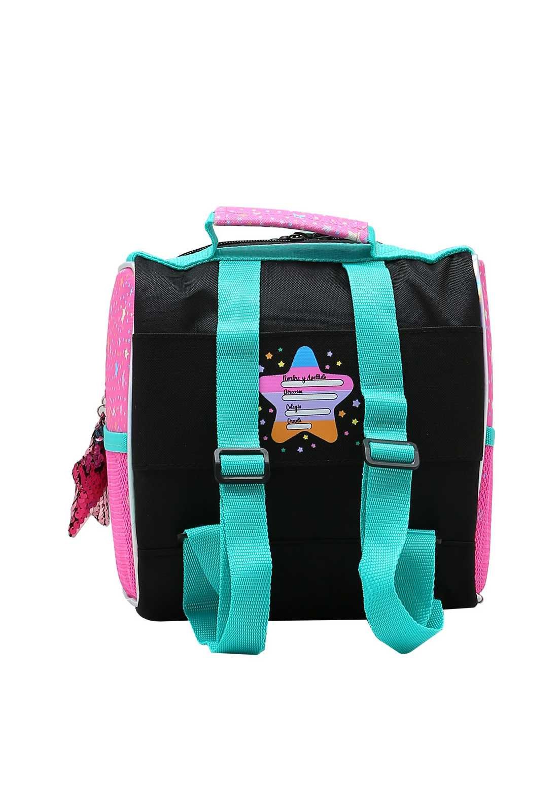 Lancheira Menina Infantil Shine Like the Stars 4734360 Rosa 3