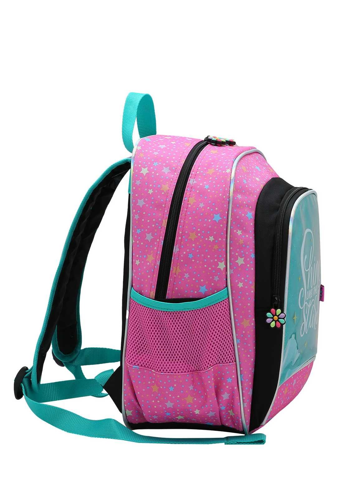 Mochila Escolar Menina Infantil Shine Like the Stars 8734359 Multicores 2