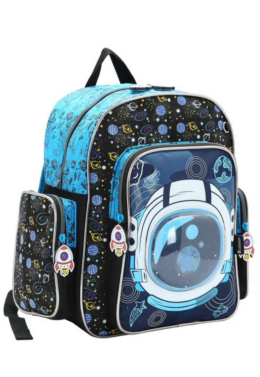 Mochila Menino Infantil Astronauta Espaço 8734341