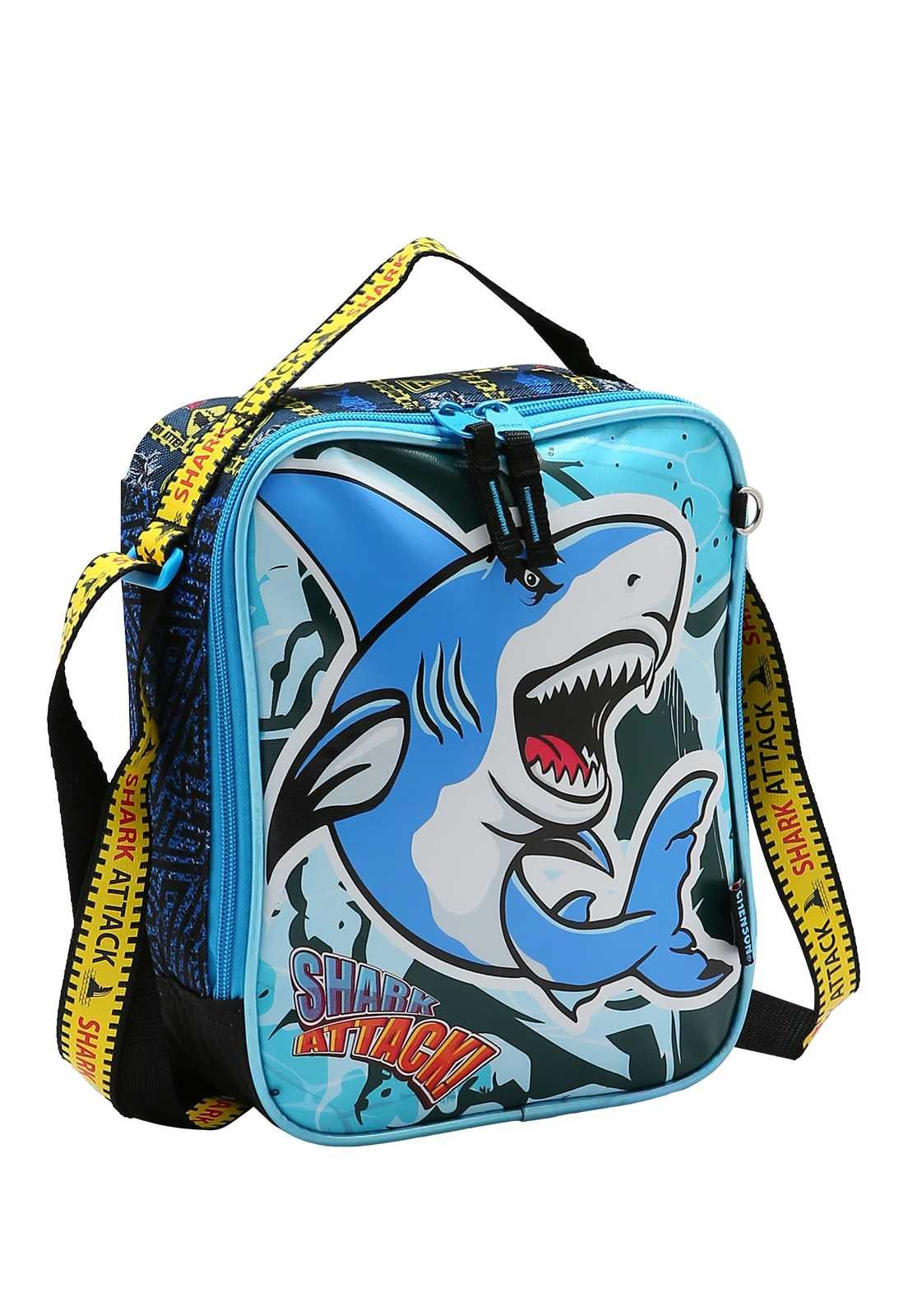 Lancheira Menino Infantil Tubarão Shark Attack 4734354