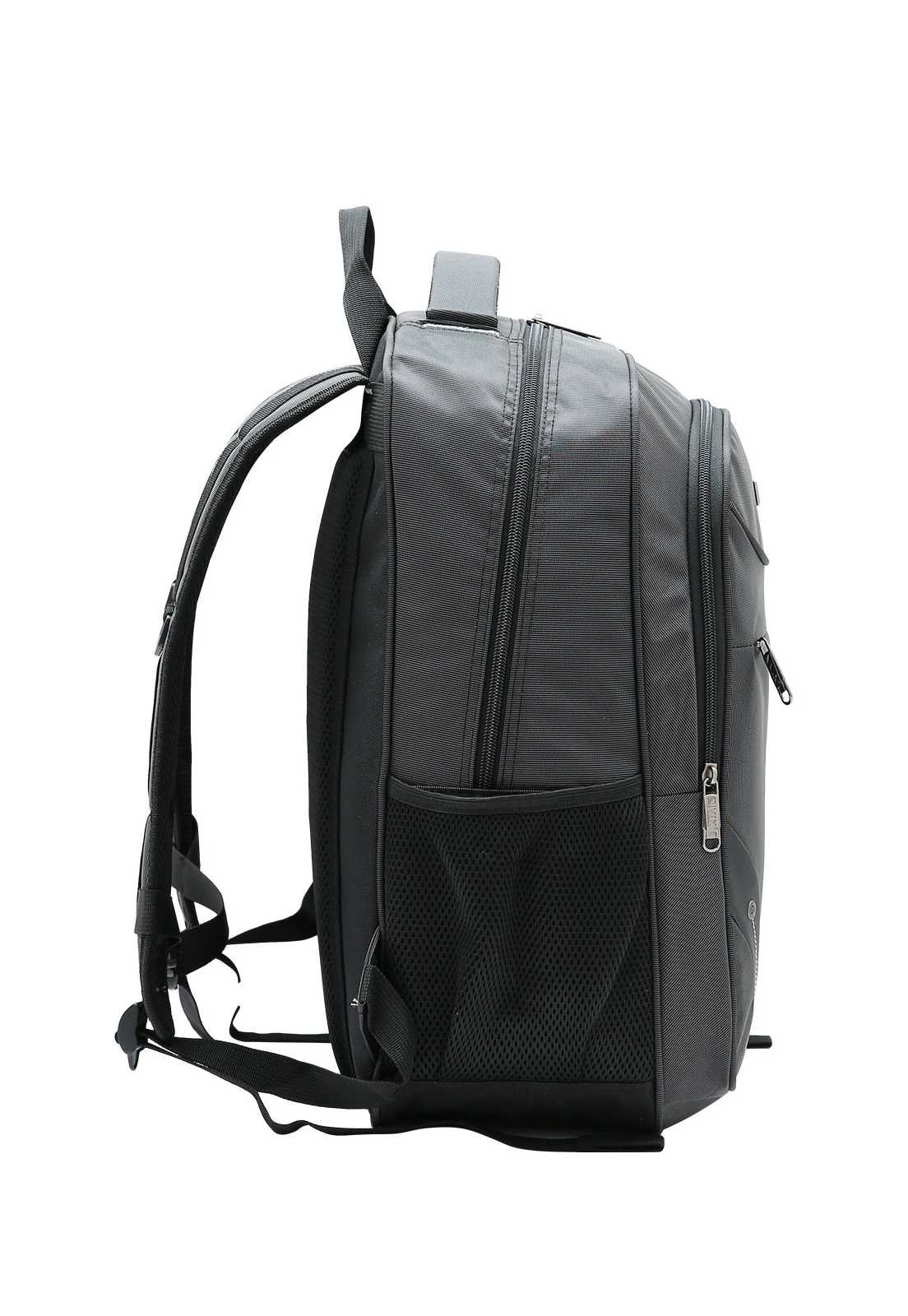 Mochila Executiva Notebook Masculina 8734251 - 19.0" Cinza 2