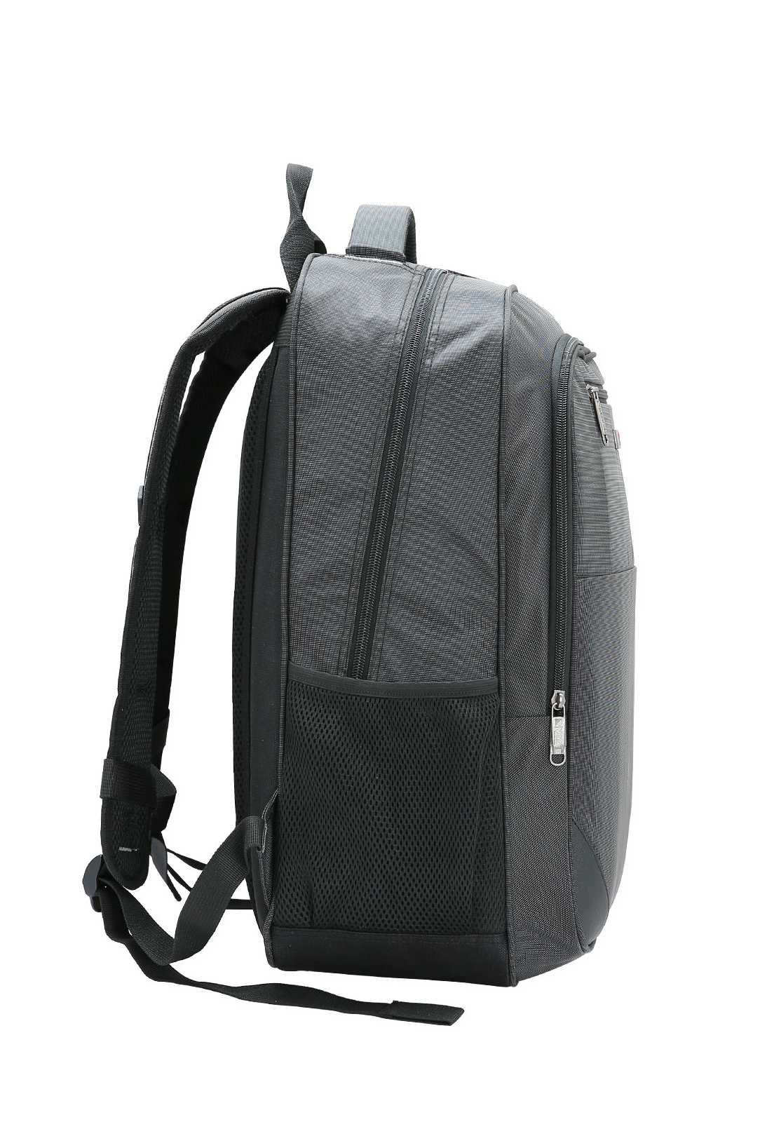 Mochila Executiva Notebook Masculina 8734253 - 20.0" Cinza 2